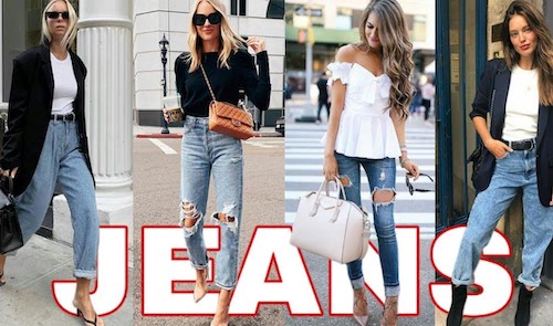 jeans moda mujeres