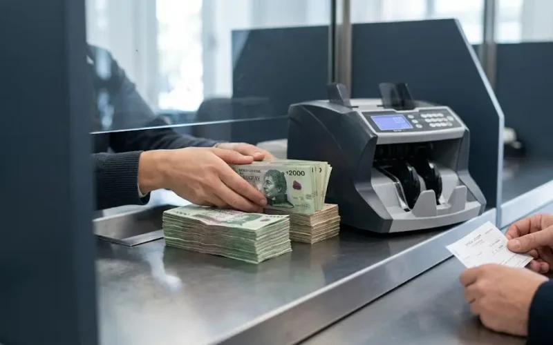 Sucursal financiera céntrica con atención personalizada para tramitar prestamos personales en Montevideo.