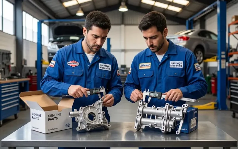 Comparativa detallada entre repuestos automotrices originales vs alternativos chile para tomar decisiones de compra informadas.