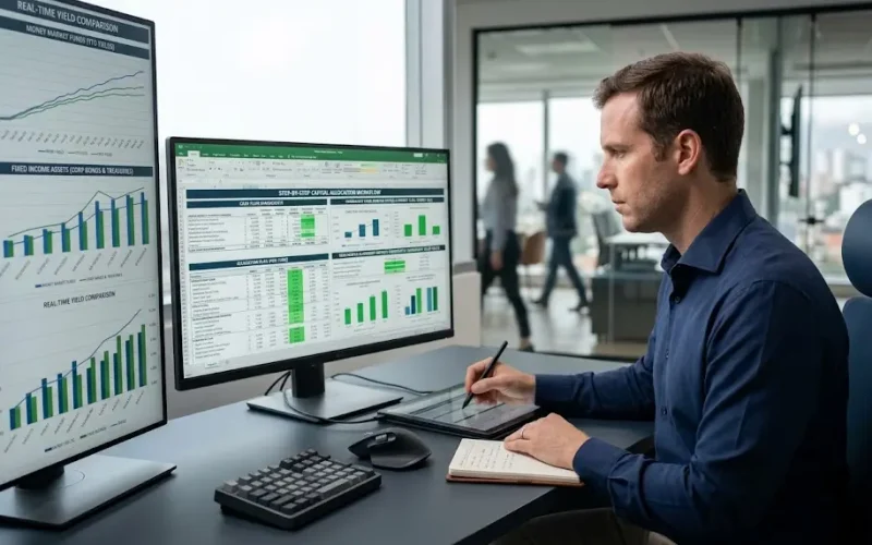 Guía técnica analítica de planificación financiera personal con gestión de fondos de emergencia y asignación de capitales.